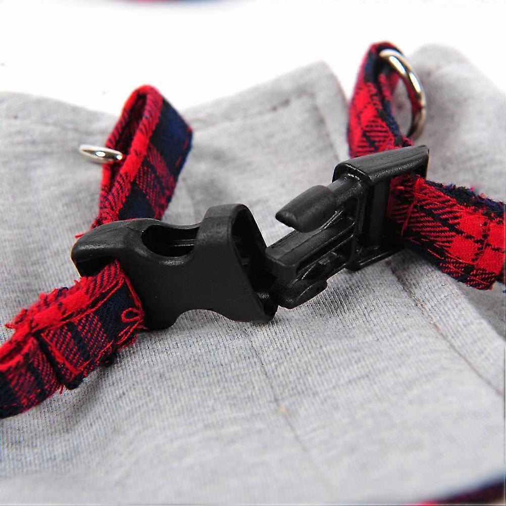 Cat Harness Adjustable Mesh Vest for Comfortable Control 3Pcs Set