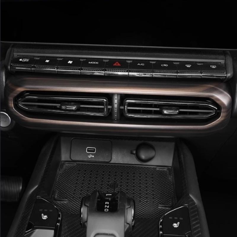 ABAIWAI Abs Wood For Gwm Haval H7 2025 2026 Interior Air Conditions Outlet Gear Shift Window Switch Steering Wheel Frame