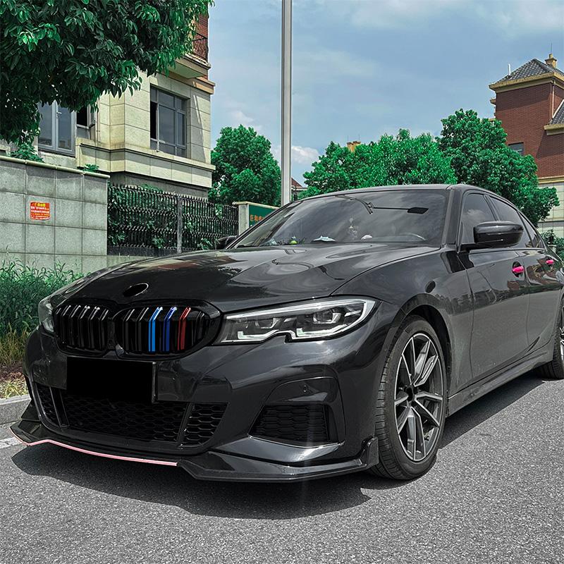For BMW 3 Series G20 G28 2019-2026 High Quality ABS Kidney Grille 3-Color Car Color Front Grille Front Bumper Grill Glossy Black