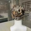Deciduous Full Print Fashion Street Lazy Pullover Hat American Vintage INS Autumn Y2K Hip Hop Personality Harajuku Casual Beanie