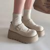 Fashion Woman Pumps Round Toe Platform Loafers Shoes for Women Beau Today Stylish Non Slip Young Shoe Quick Delivery Elegant Dress On 39