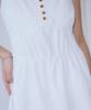 Kiyamo Linen Prairie Sundress _White