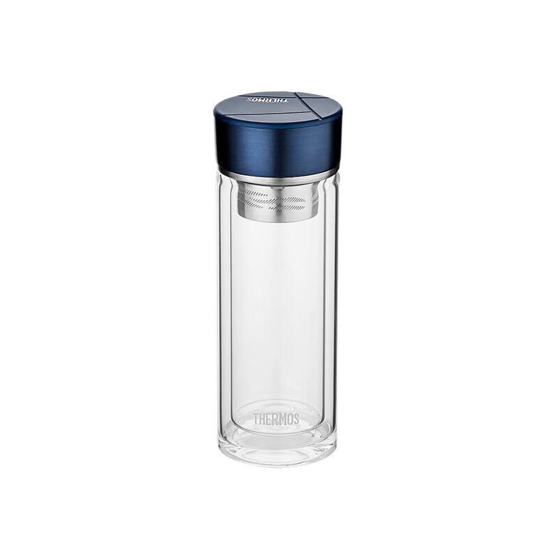 THERMOS TCGD-300 Insulated Double-Layer Glass Cup