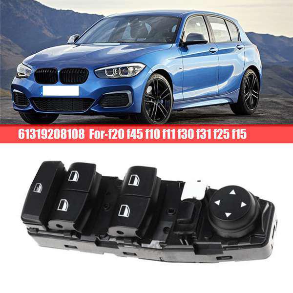 BMW Window Switch 61319208108 - Fits F20, F45, F10, F11, F30, F31, F25 Models