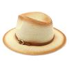 Spring And Summer Outdoor Travel Travel Sun Protection Sun Hat Men And Women British Style Spray Paint Jazz Straw Hat