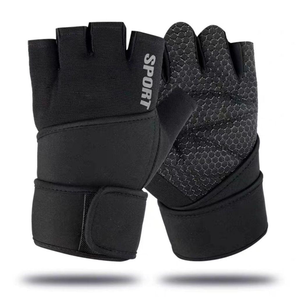 Fitness Gloves Men Women Silicone Nonslip Workout Hand Protection For Gym And Cycling