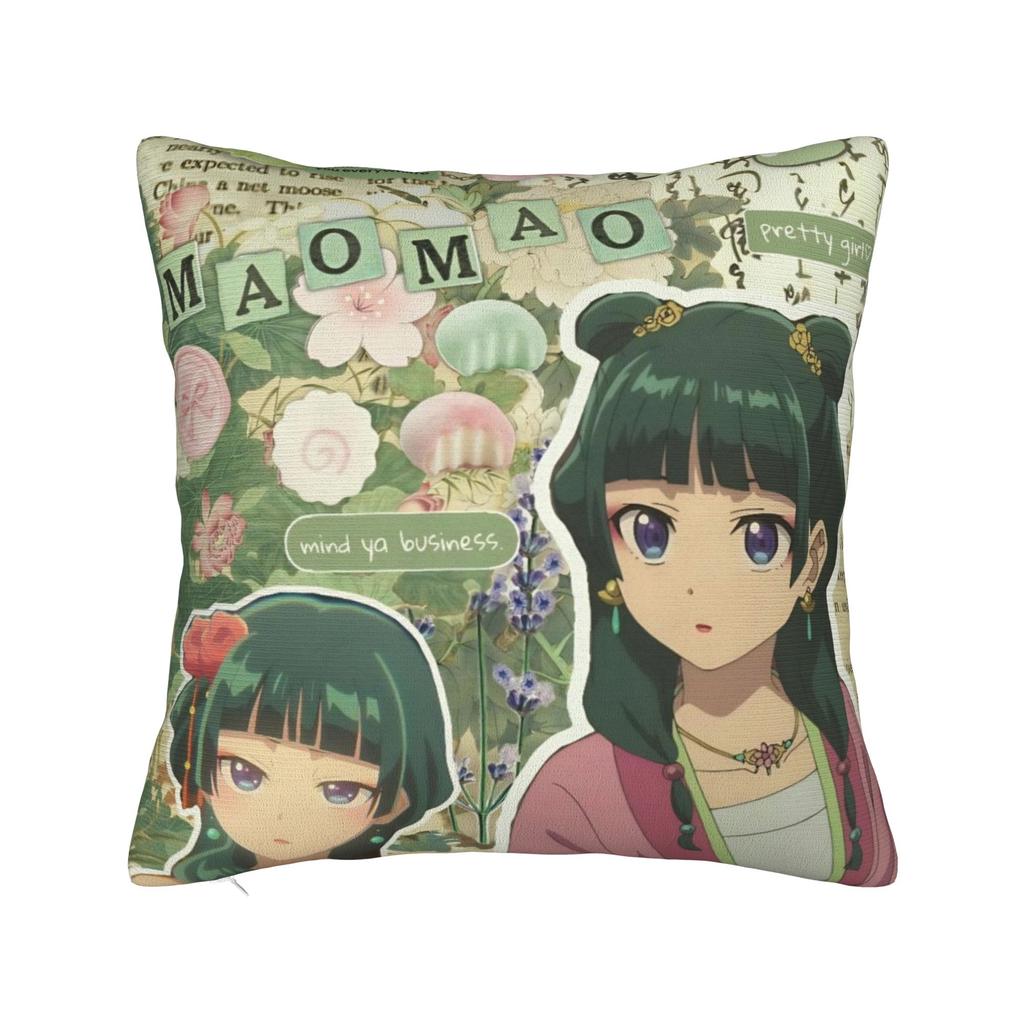 The Apothecary D-Diaries Maomao Pillow Cover Merch Printed Cushion Cover Decor Throw Pillow Case Cover Home Multi Size