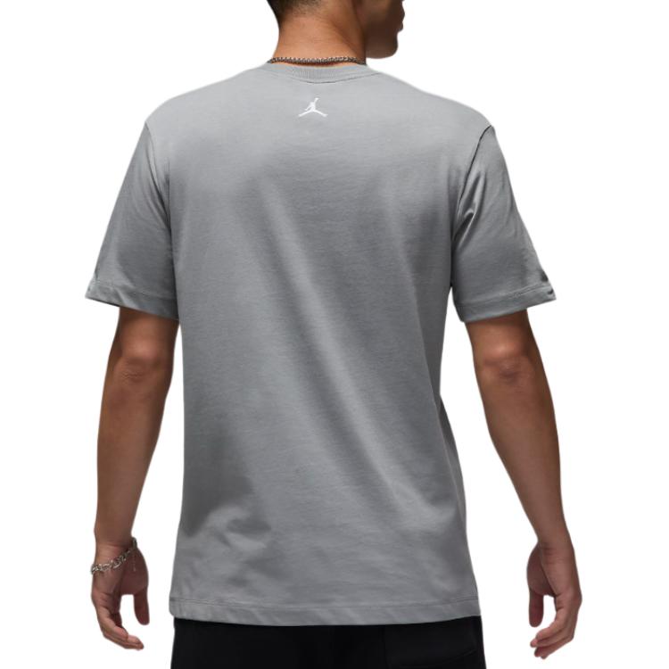 Jordan Sprots T Shirt Men's Grain Gray FZ1928-073