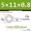 Extra Thick Galvanized Iron Flat Washer, Round, M3-M62
