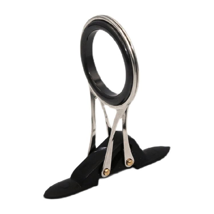 2Pcs Eye Rings Fishing Rod Wire Rings Fishing Accessories Fishing Line Guide Top Rings Foldable Rod Guide Top Rings