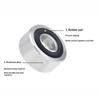 4Pcs Speaker Spikes Stand Feet Pad Aluminum Alloy Speaker Isolation Stand Feet Pad Speaker Feet Pad For Speaker