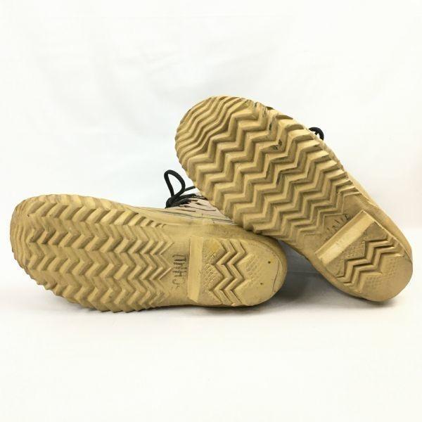 SOREL Vintage Canada Snow Boots Lined Beige size 25.0 Men's(USED)