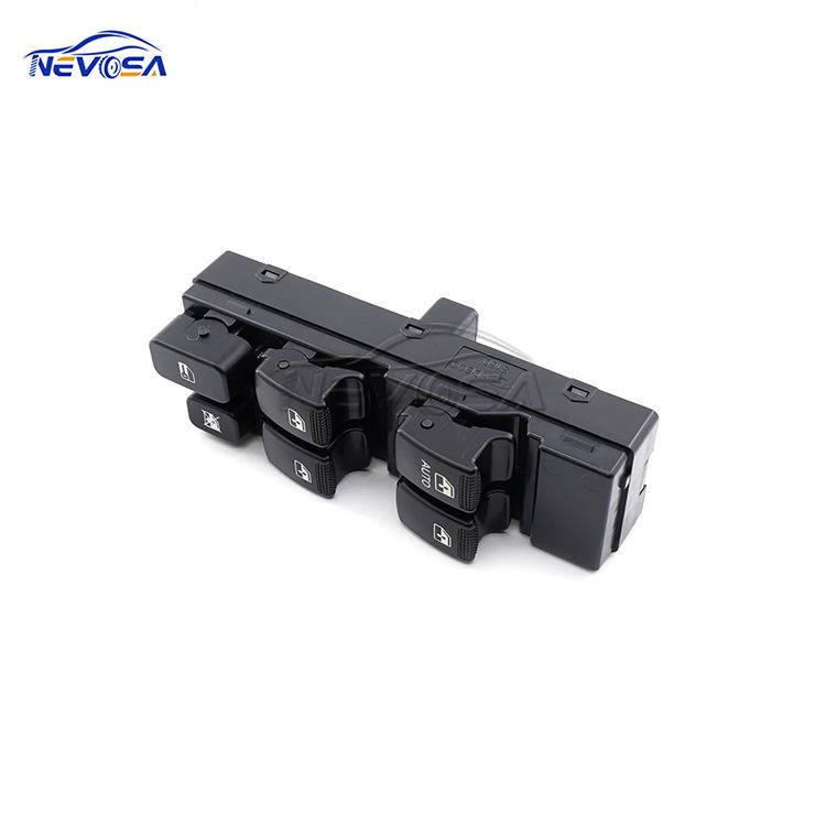 Fits Hyundai Sonata 03-04: Power Window Regulator Assembly & Electric Master Switch 93570-3D121