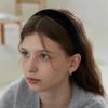 Velvet plain hairband
