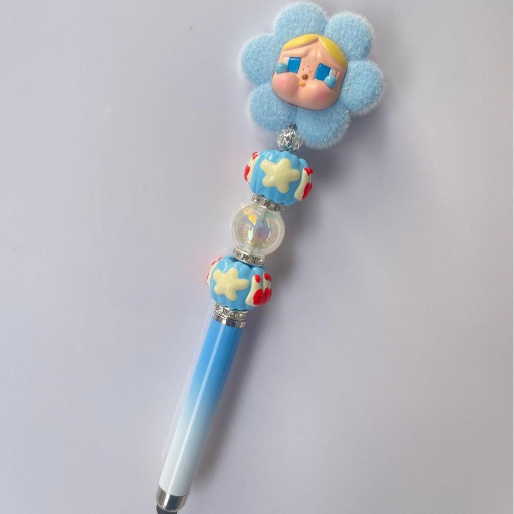 DIY Bead Pen: Cute Handmade Touchscreen Gel Pen Doll - Ideal Student Gift