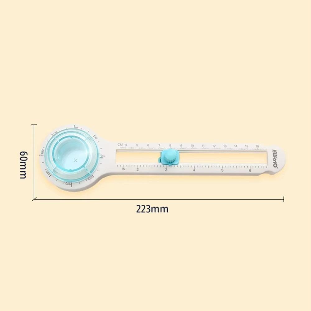 Multifunctional Rotating Compass Cutting Tool Home DIY Round Gauge New Durable Paper Trimmer