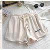 Women's High Waist Summer Running Shorts - Loose, Casual Three-Quarter Length