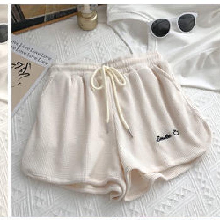 Women's High Waist Summer Running Shorts - Loose, Casual Three-Quarter Length