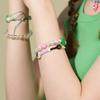 Unique Color Play Smile Beads Bracelet