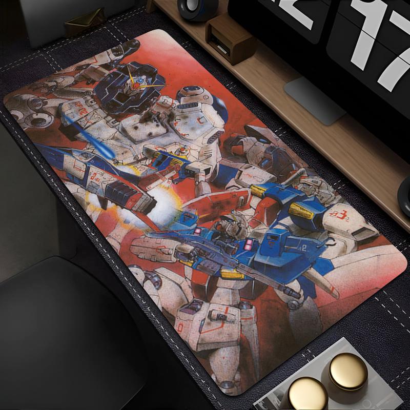 Mouse Pad Mechanical Warrior Ggundam Mmk II xcm Gamer Keyboard Pad NonSlip Computer Carpet Desk Mat Gamer Cabinet MousePad