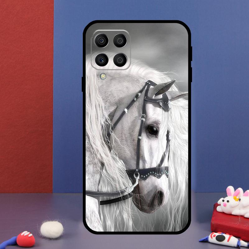Horse Sketch For Samsung Galaxy M14 M34 M54 M33 M13 M23 M53 M15 M55 M31 M51 M20 M30s M32 M52 Phone Case