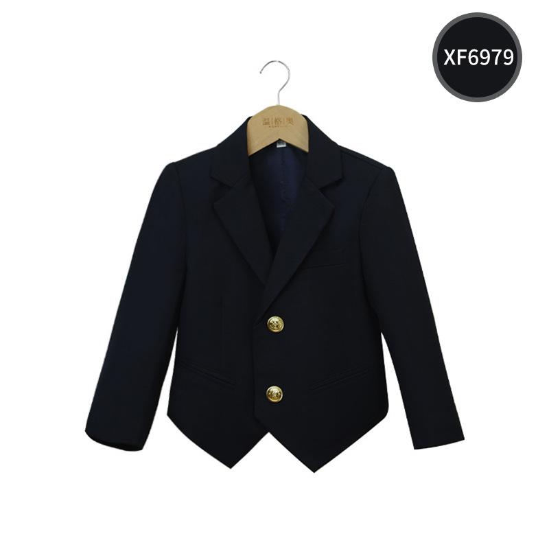 College-Stil Schuluniform-Blazer für Moderation, Rede und Abschlussfotos