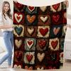 1pc All-Season Multi-Functional Warm Flannel: High-density Double-sided Flannel with Dense Plush for Excellent Heat Retention. Provides Warmth and Com