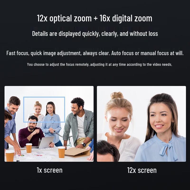 Hikvision 4K 12x Zoom Video Conference Camera