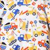 Newborn Baby Truck Long Sleeve Romper Baby-boys Sleep And Play Pjs Cartoon Pattern For 1-24 Months