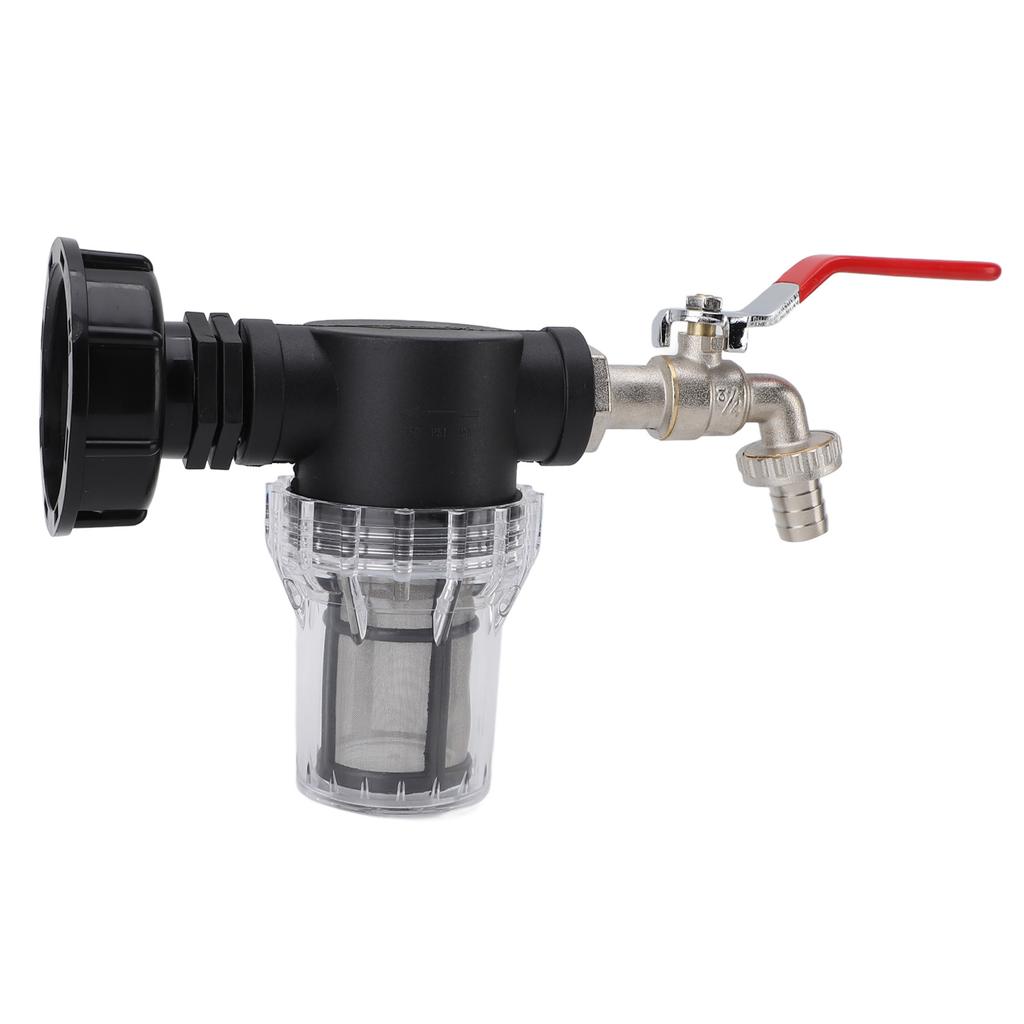 IBC Tank Filter Ton Barrel Filter Connector Large Flow Sealed IBC Tank Hose Adapter Ton Barrel