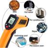 Non-Contact Digital Laser Grip Infrared Thermometer Temperature -58F-716F(-50C-380C), Digital Instant Read Meat Thermomete