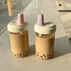 High-Temp Resistant Portable Pearl Straw Cup for On-the-Go Milk Tea