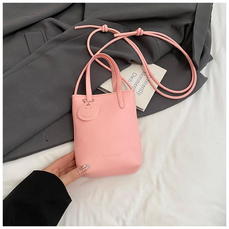 

Модная однотонная простая повседневная универсальная летняя популярная модная сумочка премиум вертикальная на плечо мессенджер no pendant розовый