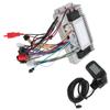 Kit Controlador de Motor Sin Escobillas 48V 60V 1000W con Pantalla LCD Controlador de Onda Senoidal de 3 Modos para