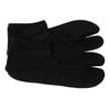 Japanska elastiska TABI svarta nylon Tillverkade i Japan 38-40,5
