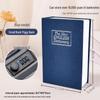 Three Kingdoms Lockable Metal Book Safe & Piggy Bank