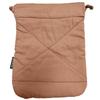 Maruka Hot Water Bottle Pouch (Small) Camel - Fits 600ml Bottle, Soft Lining
