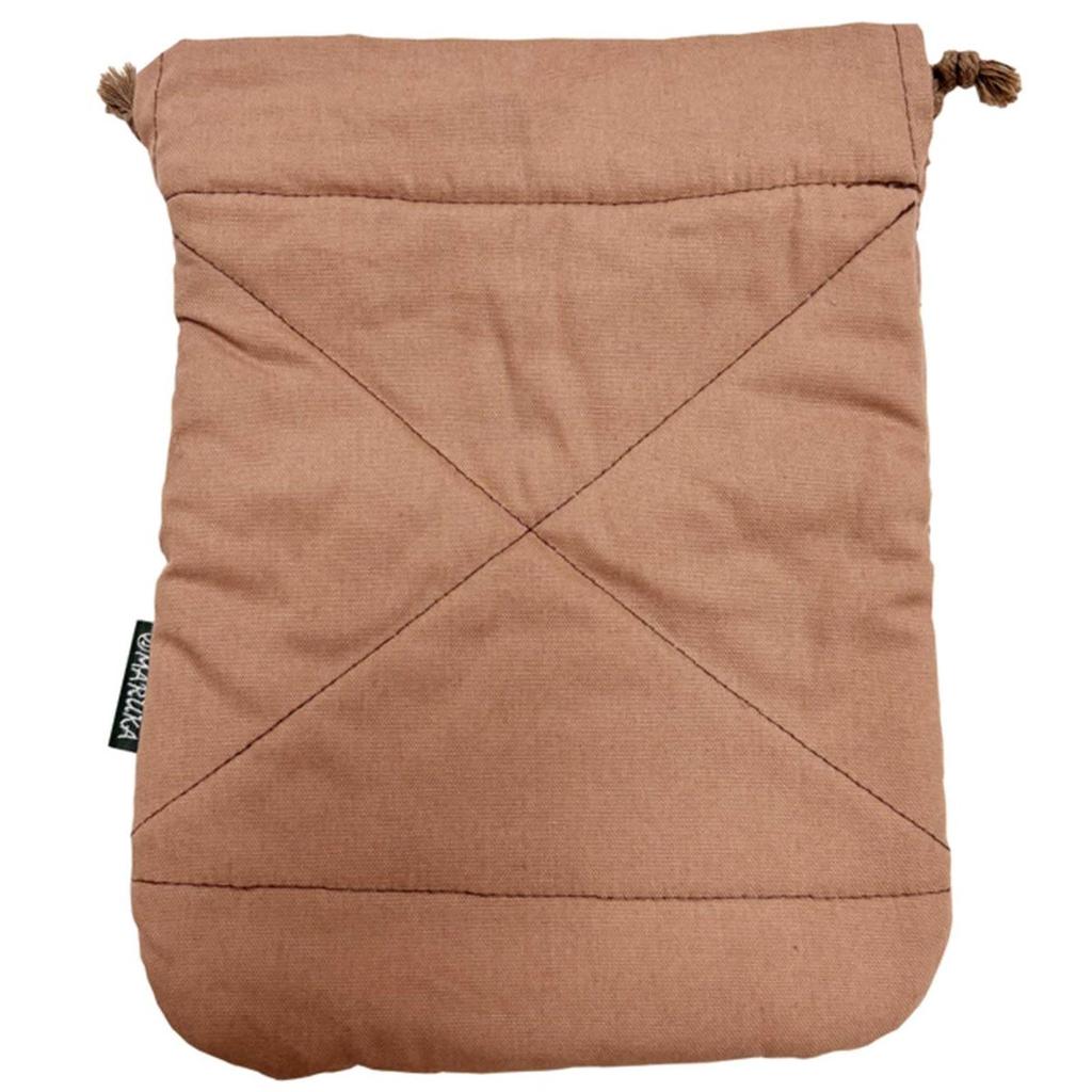 Maruka Hot Water Bottle Pouch (Small) Camel - Fits 600ml Bottle, Soft Lining