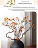 Jingdezhen Ceramic Vase: Retro Chinese Pottery for Living Room or Dining Table Flower Arrangements.