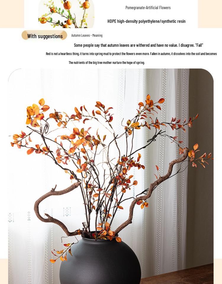 Jingdezhen Ceramic Vase: Retro Chinese Pottery for Living Room or Dining Table Flower Arrangements.