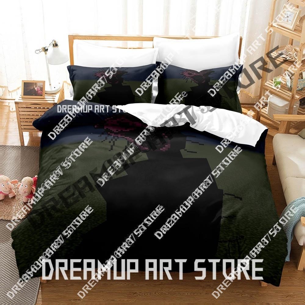 3D Print New The Boiled One Bedding Set Single Twin Full Queen King Size Bed Set Adult Kid Bedroom Duvetcover Sets Anime Bed