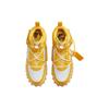 Off-White X Nike Air Force 1 Mid SP Leather Varsity Maize Unisex Sneakers Yellow DR0500-101