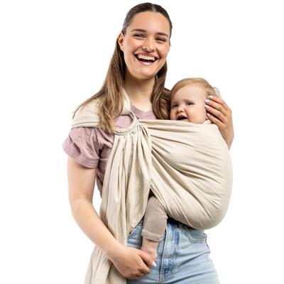 Boba Ring Sling Bæresele Nyfødt til Lillebarn Let Åndbar Baby Sling Bæresele Hoftesund Bæresele Sling Babyvikle Bæresele til Front