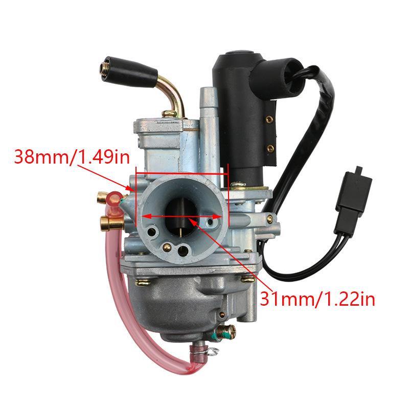 PZ19JF Carburetor for 50cc/90cc Jog 90, ARC, CAT Two-Stroke Motorcycles