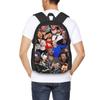 Chris Evans Laughing Student Backpack School Bag Hiking Travel Daypack for Boys Girls Fashion Bookbag Shoulder Bags