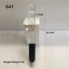 6 Types Glass Dildos with Vac-u-Lock Connerect Sex Machine Anal Attachments for Women and Men Masturbation Machine Accessories