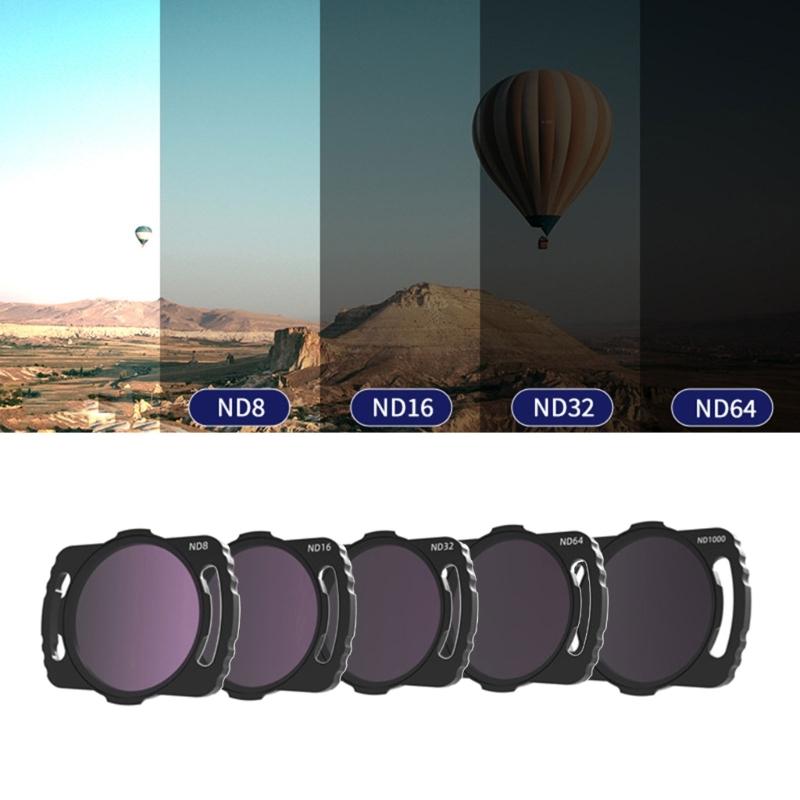 Essential Aluminum Frame Camera Optical Glass Filter For Avata O3 Diverse Shoot Needs Feature ND8/ND16/ND32/ND64/ND1000