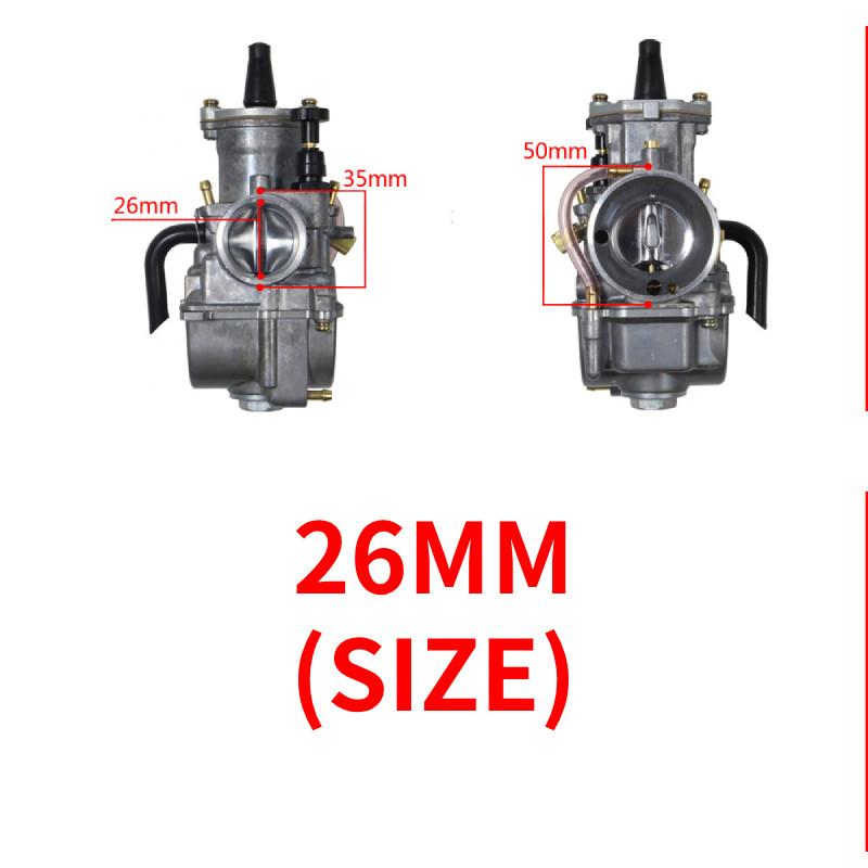High Performance Pwk Carburetor With Interface Nozzle Available In 21 To 34mm Sizes For Atv And Utv Modifications