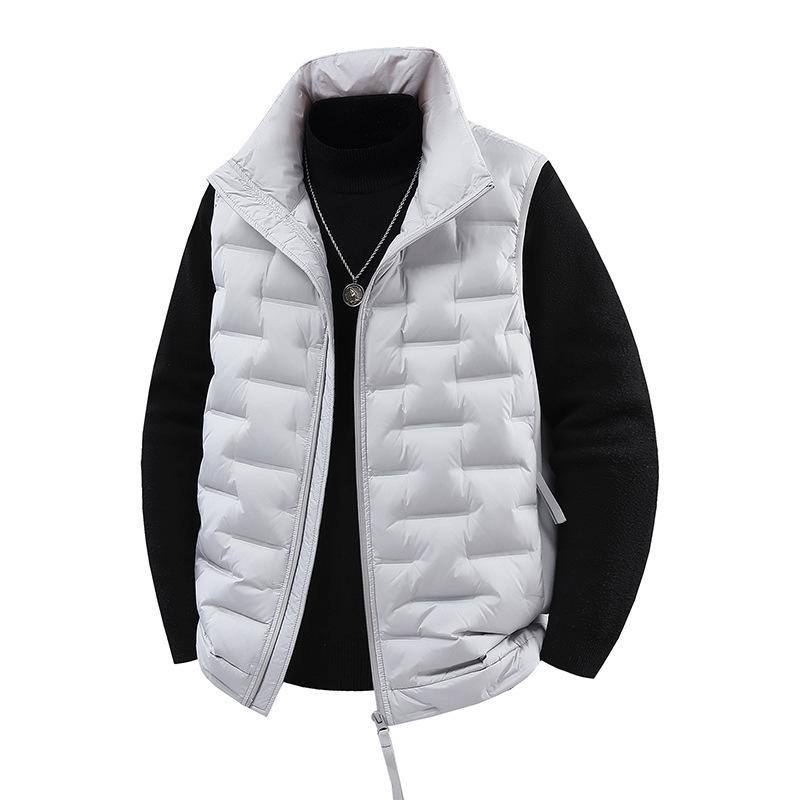 Men's & Women's Lightweight Stand-Collar Down Vest - Fashionable, Versatile, Casual Outerwear