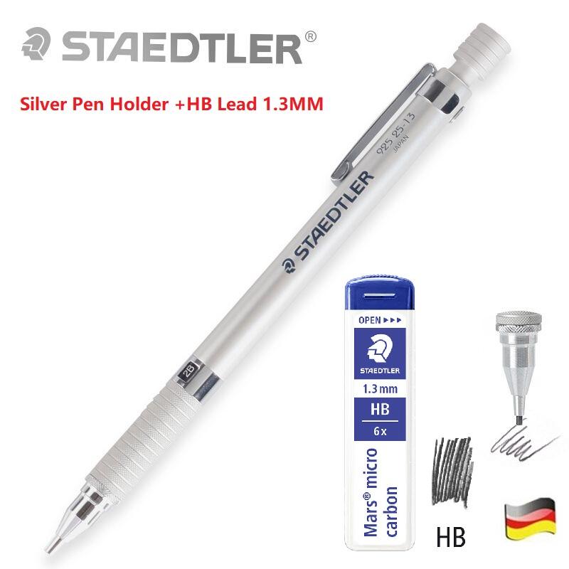 Staedtler 925 Auto Pencil,0.3-2.0mm Precision Technical Pencil Premium Full Metal Drafting Pencil for Art Collectors&Designers